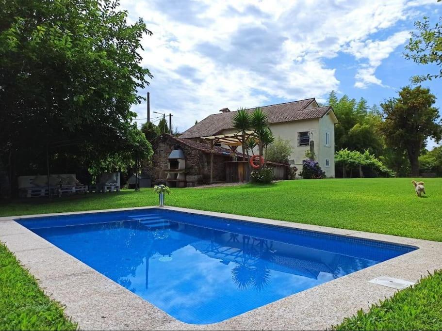 A Vina De Lina. Turismo Rural Con Piscina Y Finca. Понтеведра Экстерьер фото