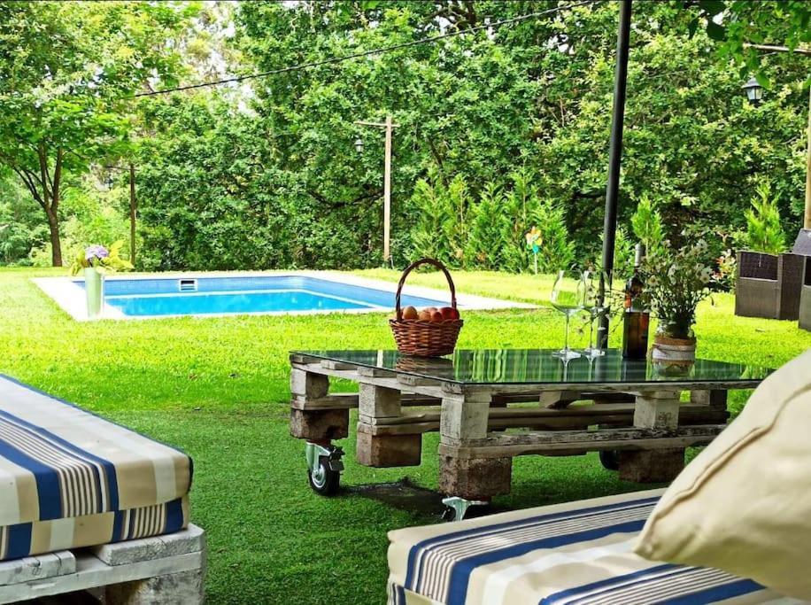 A Vina De Lina. Turismo Rural Con Piscina Y Finca. Понтеведра Экстерьер фото