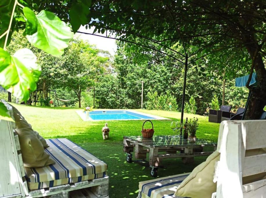 A Vina De Lina. Turismo Rural Con Piscina Y Finca. Понтеведра Экстерьер фото